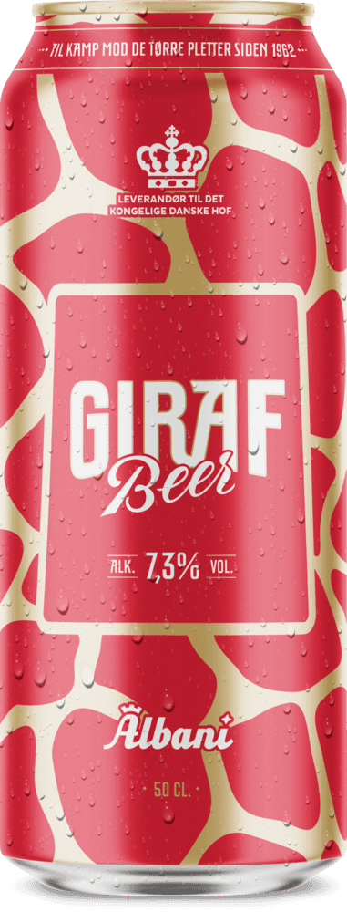 Albani Giraf dåse 50 cl. 24 stk.