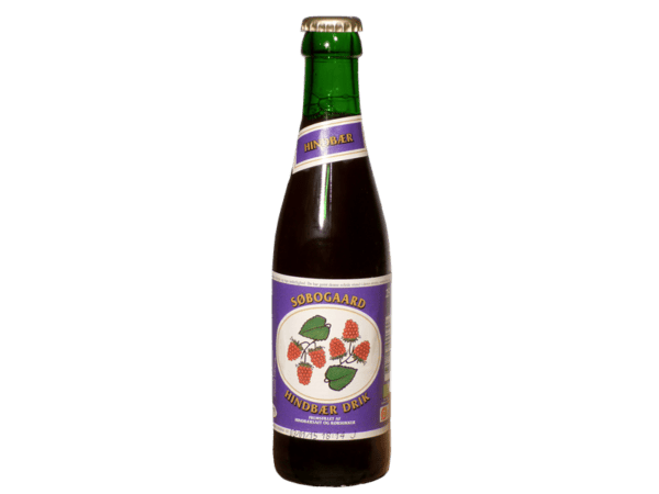 Søbogaard Hindbær øko 25 cl. 24 stk.