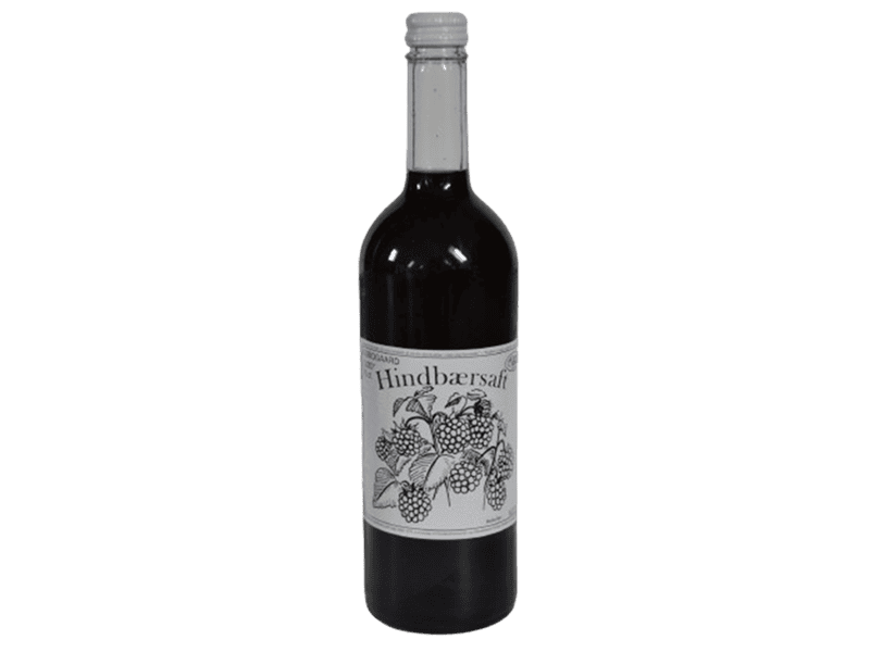 Søbogaard Hindbær saft øko 73 cl 12 stk.