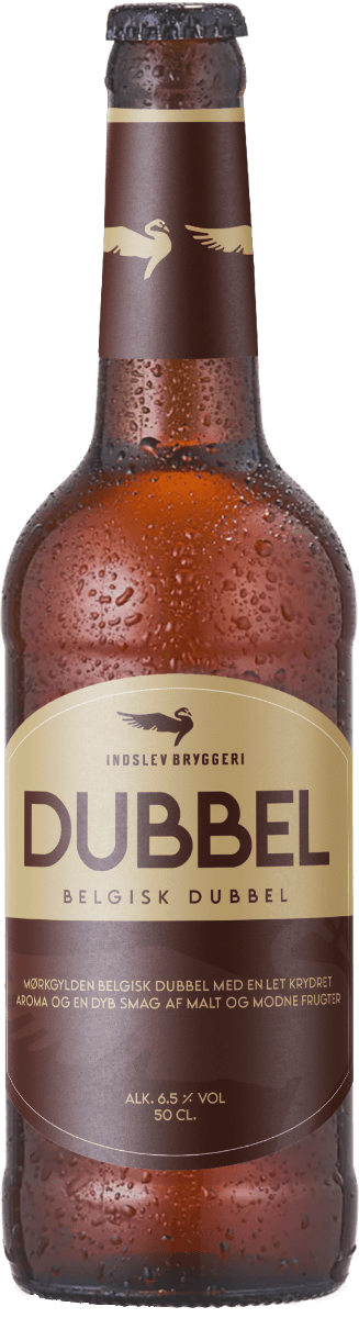 Indslev Dubbel  50 cl. 15 stk.
