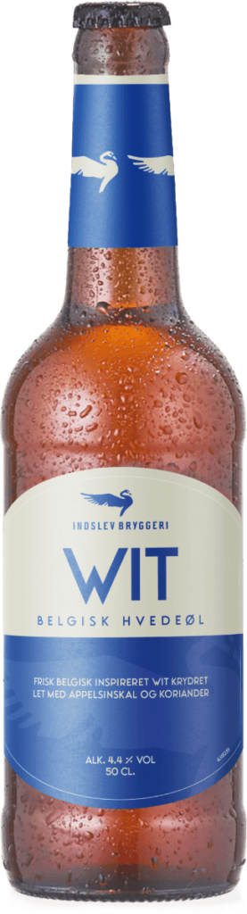 Indslev Wit 50 cl. 15 stk.
