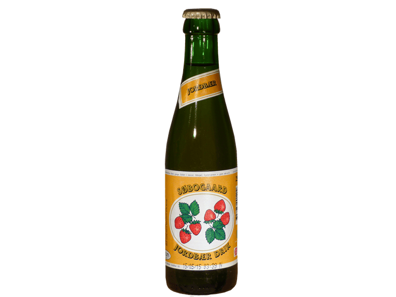 Søbogaard Jordbær øko 25 cl. 24 stk.