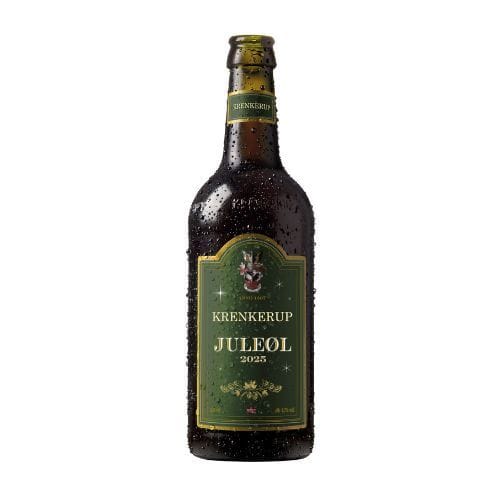 Krenkerup Årgangsjuleøl, 50 cl. 12 stk.