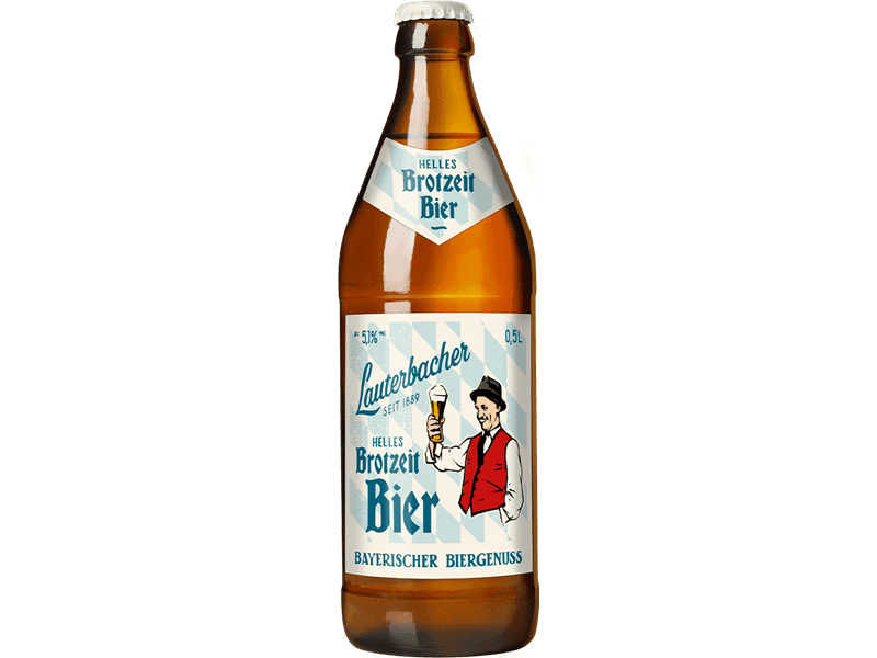 Lauterbacher Brotzeitbier Weisse  0,5 l