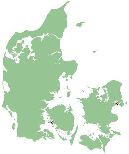 Kort over leveringsområder