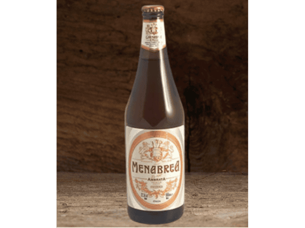 Menabrea Ambrata-lager 66 cl 15 stk.