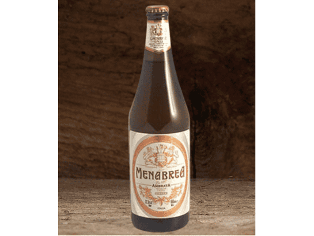 Menabrea Ambrata-lager 66 cl 15 stk.