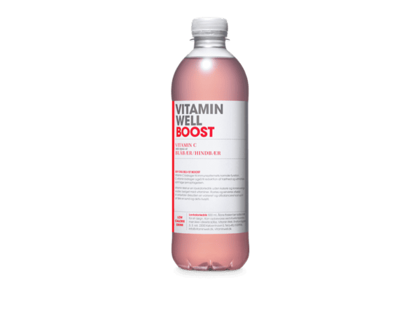 Vitamin Well, Boost blå/hi ½ lt. 12 stk.
