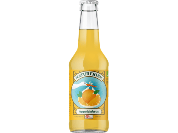 Ørbæk Appelsinbrus øko 25 cl 12 stk.