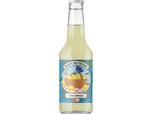 Ørbæk citronbrus, 25 cl. 12 stk.