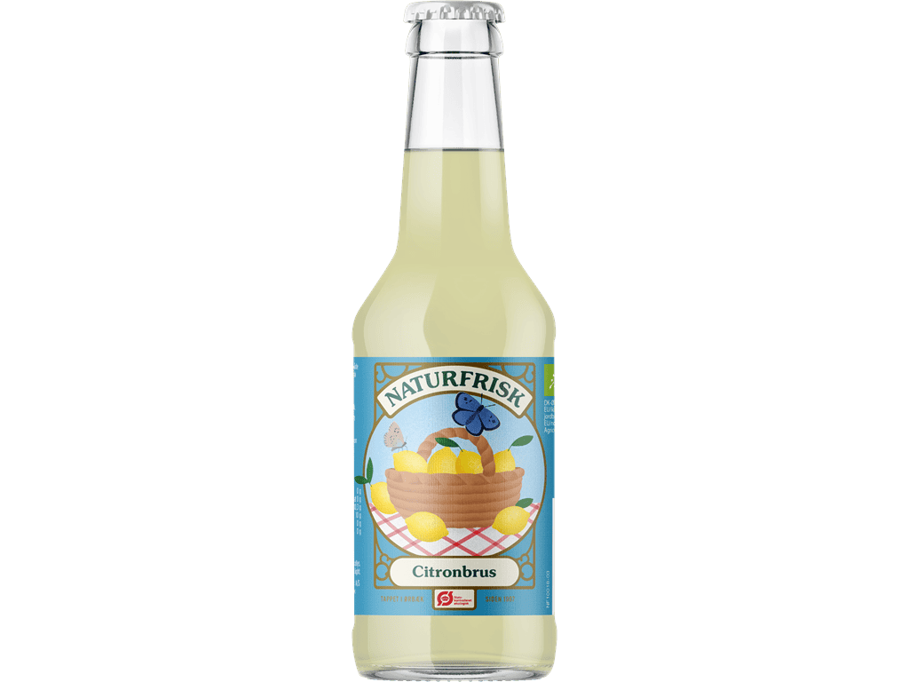 Ørbæk citronbrus, 25 cl. 12 stk.