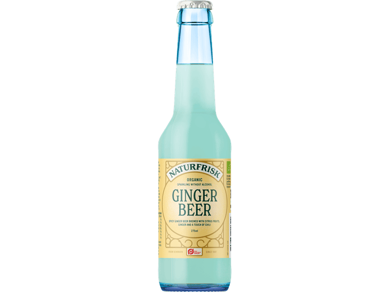 Ørbæk Ginger Beer øko 27,5 cl. 20 stk.