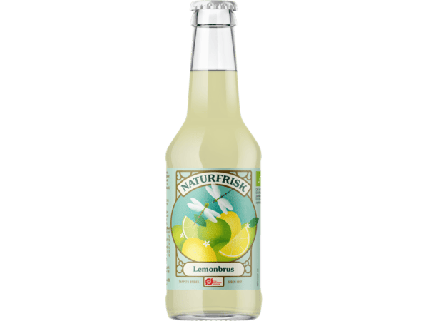 Ørbæk Lemon Brus øko 25 cl. 12 stk.