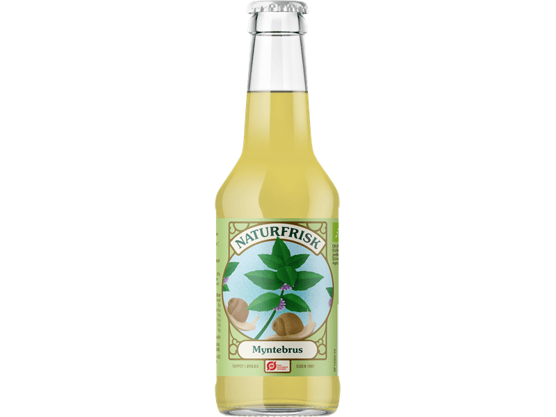 Ørbæk Myntebrus øko 25 cl. 12 stk.