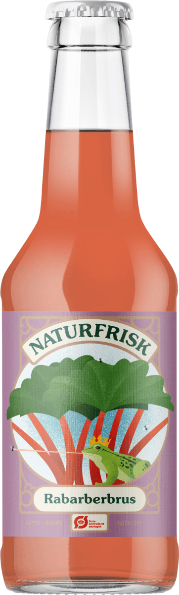 Ørbæk Rabarberbrus 12 stk. 25 cl.