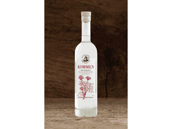 Nyborg ND akvavit kommen 50 cl. 1 stk.