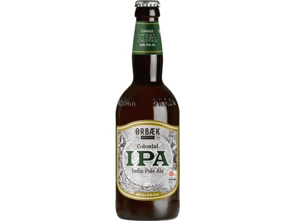 Ørbæk Colonial IPA øko 50 cl. 12 stk.