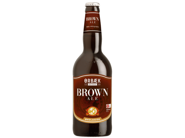 Ørbæk Brown Ale øko 50 cl. 12 stk.