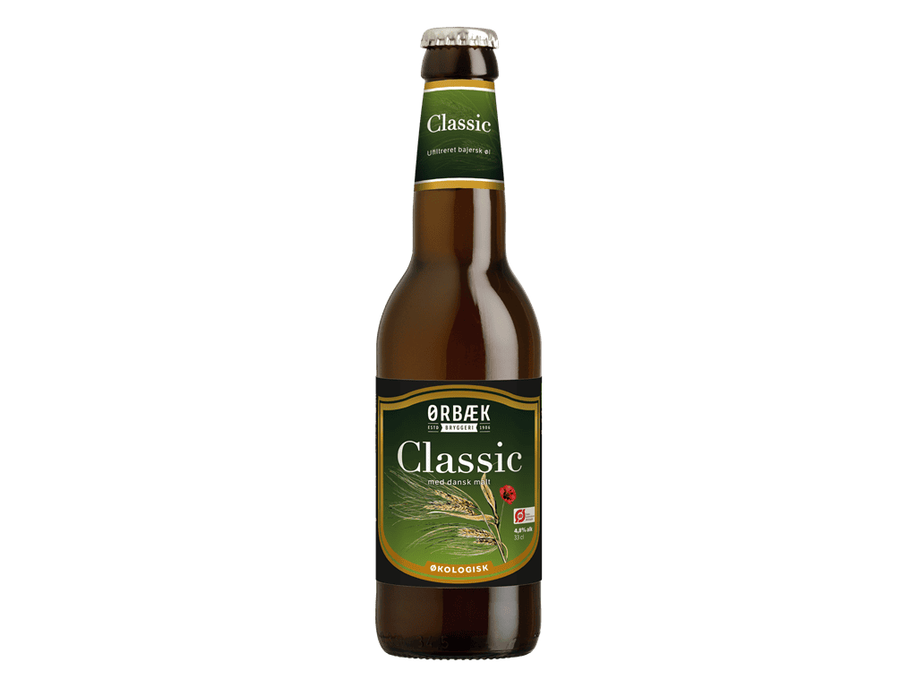 Ørbæk Classic øko 33 cl. 12 stk.