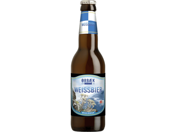 Ørbæk Weiss Bier øko 33 cl. 12 stk.