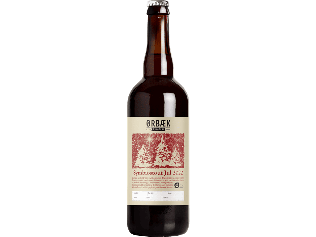 Ørbæk Symbiostout Jul 75 cl. 8 stk