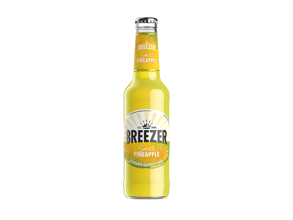 Bacardi Breezer Pineapple 27 cl. 24 stk.