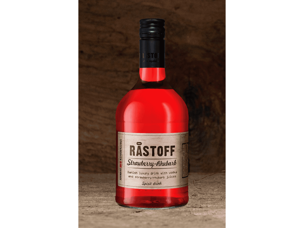 Råstoff Jordbær/Rababer 1 stk.