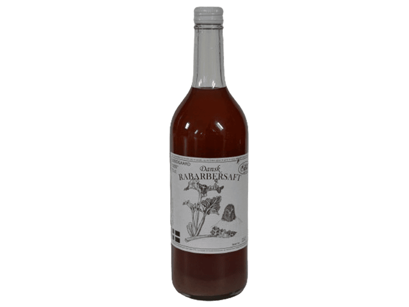 Søbogaard Rabarbersaft øko 73 cl 12 stk.