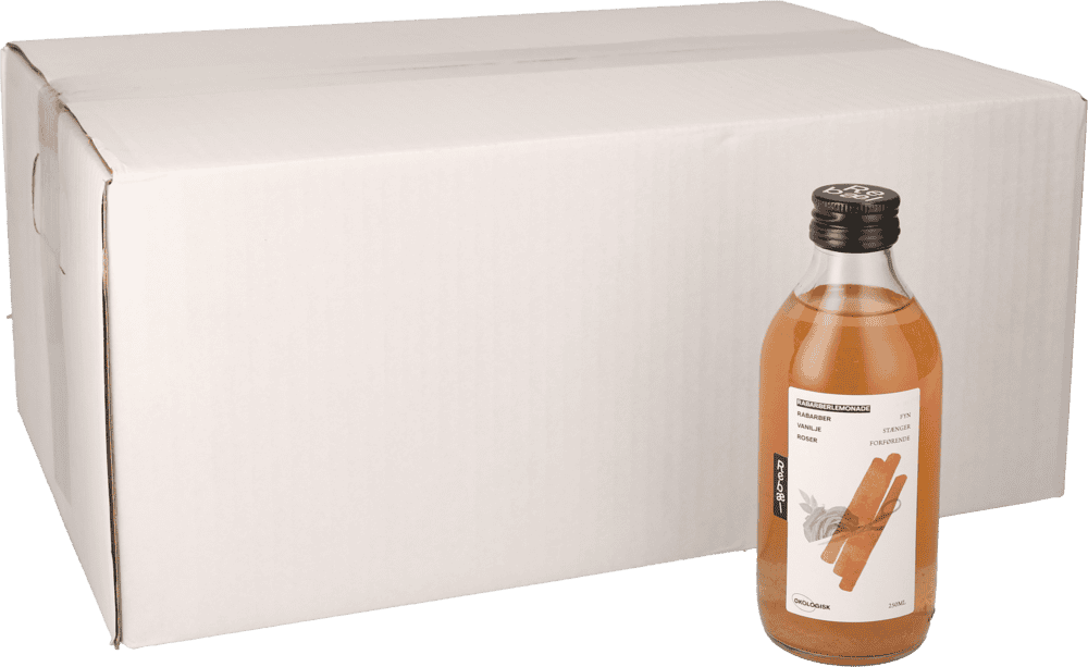 Rebæl Rabarberlemonade  24 x 25 cl Øko