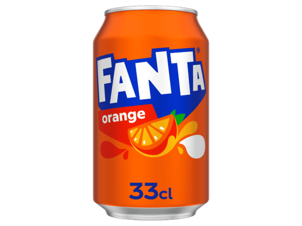 Fanta Orange Dåse 33 cl 24 stk