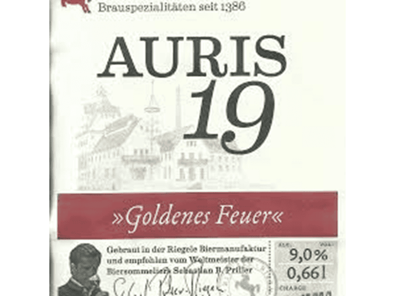 Riegele Auris Speziator, 20 ltr.