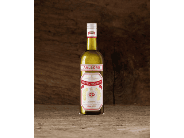 Rød Aalborg, Tafel akvavit, 70 cl.