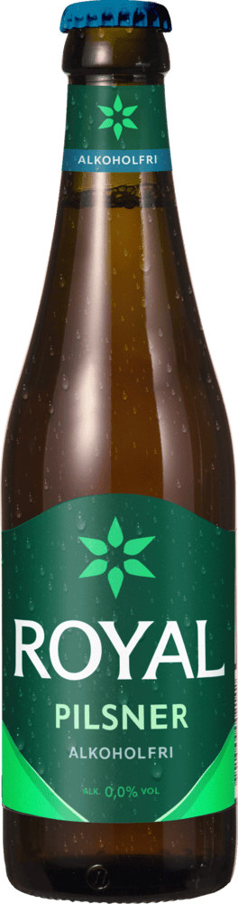 Royal Pilsner 0.0% 30 stk. flaske 33 cl.