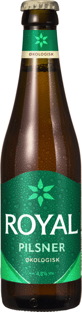 Royal ØKO pilsner 33 cl. 30 stk.