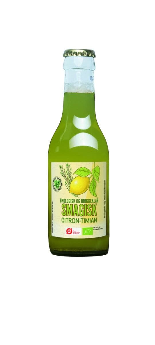 SMAGISK økologisk Citron/Timiansaft 25 c