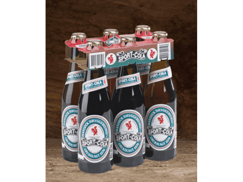 Hancock Sport cola 6 Pack 1/4 pl