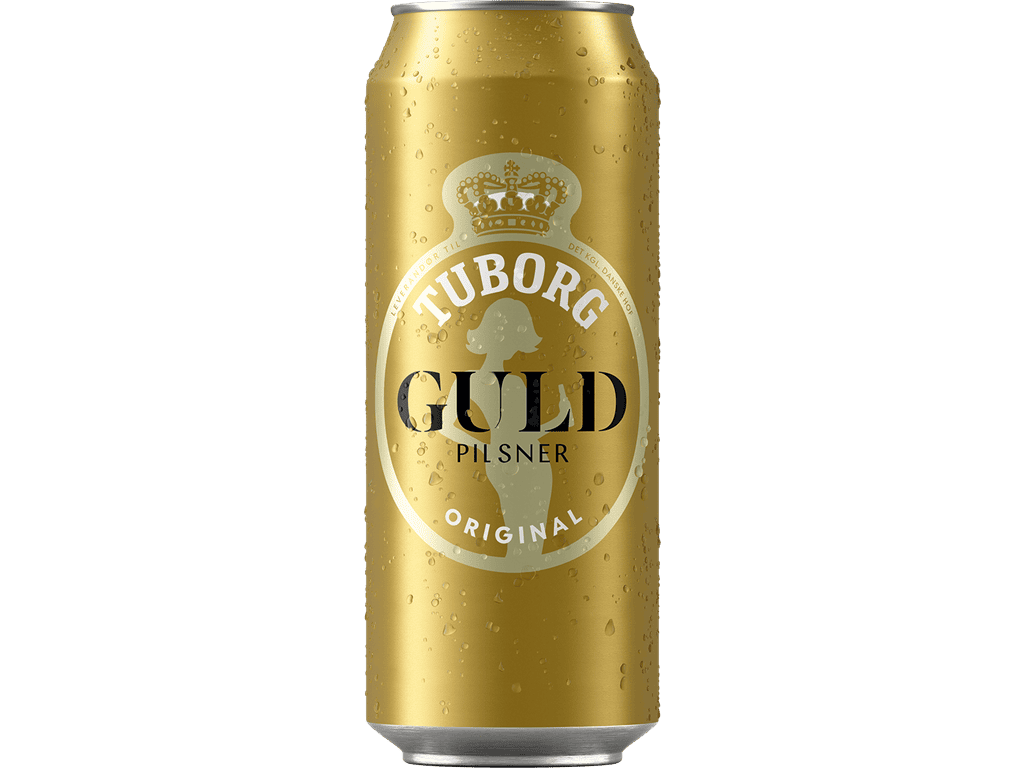 Tuborg Guld dåse 50 cl. 24 stk.