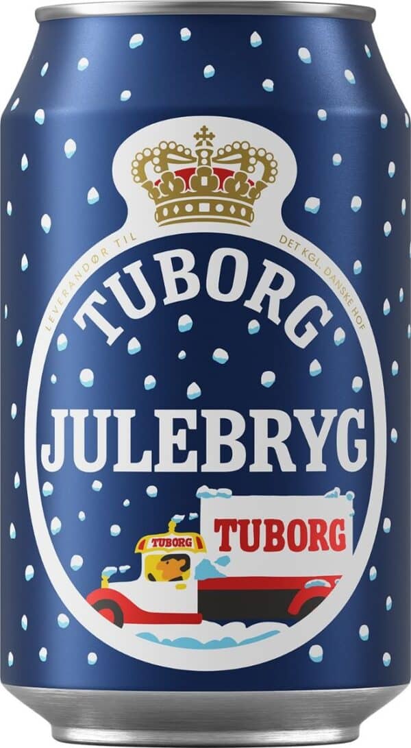 Tuborg Julebryg dåse 33 cl. 24 stk.