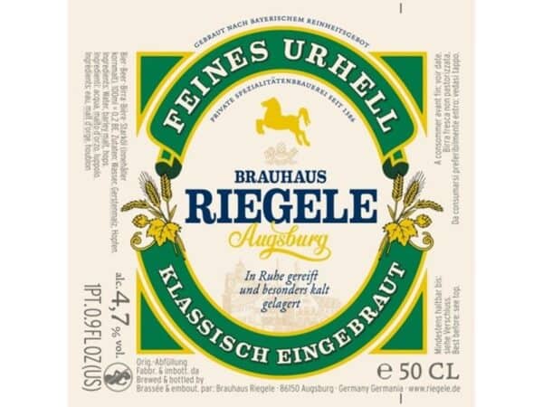 Riegele Urhell, 30 ltr.