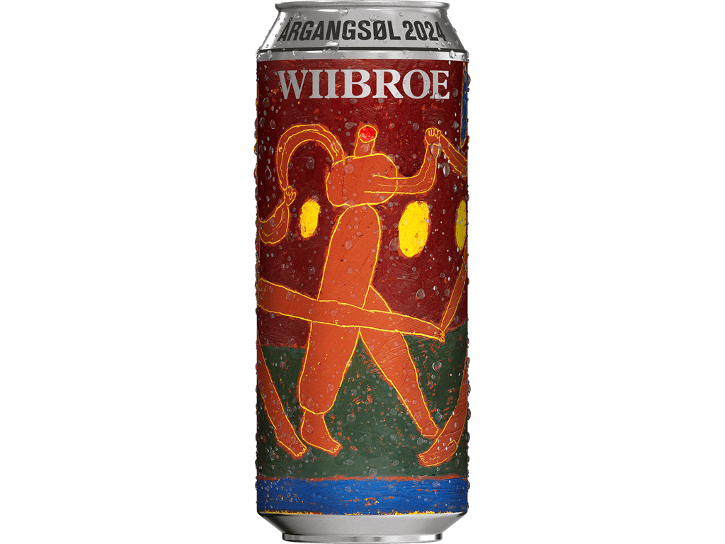 Wiibroe Årgang dåse 50 cl. 24 stk.